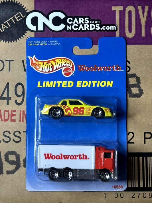 1996 Hot Wheels Woolworth Limited Edition Hauler & Buick Regal Pro Stock